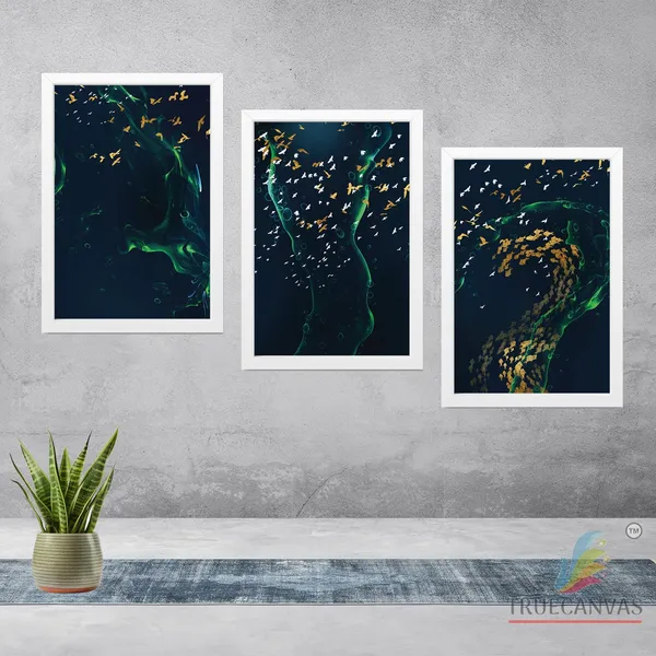White__Abstract_Canvas_Painting_Set_Of_3_Wall_Hanging_Frame_|_For_Home,_Living_Room_Gallery_&_Office,_White,_Size_13.50_X_19.50_Inch,_Sf030