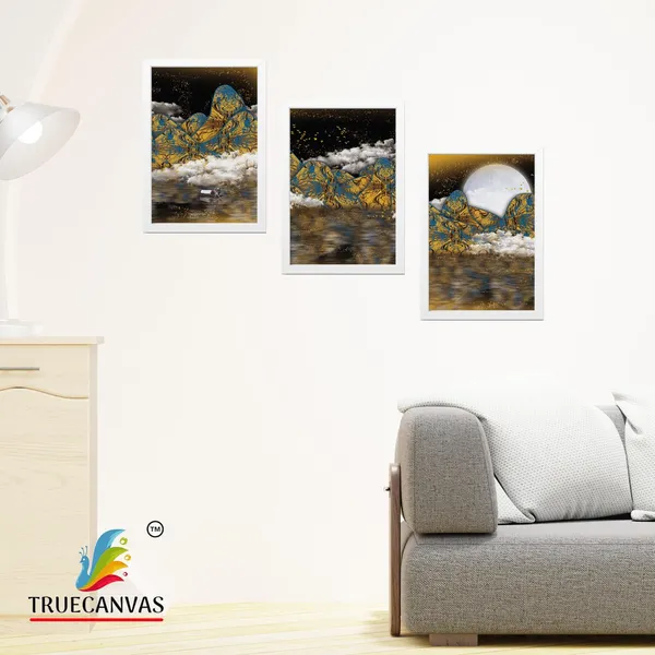 White__Abstract_Canvas_Painting_Set_Of_3_Wall_Hanging_Frame_|_For_Home,_Living_Room_Gallery_&_Office,_White,_Size_13.50_X_19.50_Inch,_Sf036