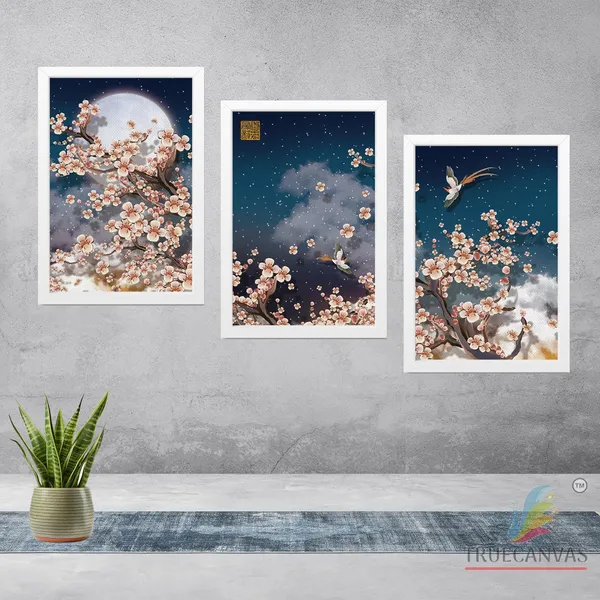 White__Abstract_Canvas_Painting_Set_Of_3_Wall_Hanging_Frame_|_For_Home,_Living_Room_Gallery_&_Office,_White,_Size_13.50_X_19.50_Inch,_Sf037