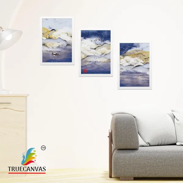 White__Abstract_Canvas_Painting_Set_Of_3_Wall_Hanging_Frame_|_For_Home,_Living_Room_Gallery_&_Office,_White,_Size_13.50_X_19.50_Inch,_Sf039