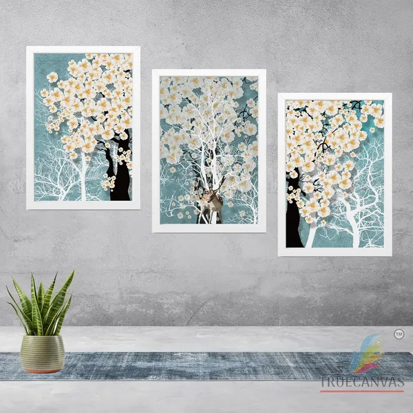 White__Abstract_Canvas_Painting_Set_Of_3_Wall_Hanging_Frame_|_For_Home,_Living_Room_Gallery_&_Office,_White,_Size_13.50_X_19.50_Inch,_Sf041