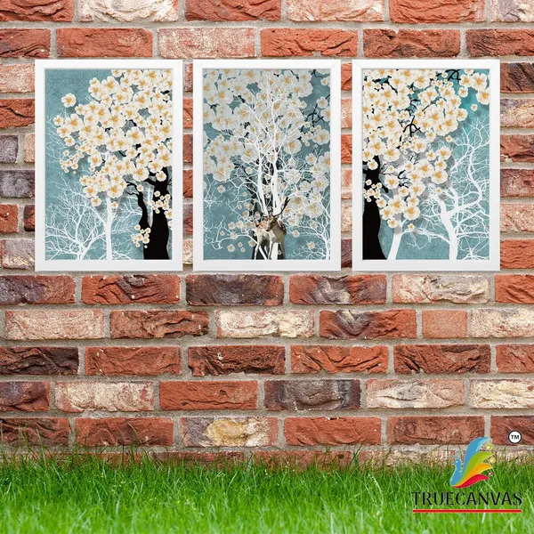 White__Abstract_Canvas_Painting_Set_Of_3_Wall_Hanging_Frame_|_For_Home,_Living_Room_Gallery_&_Office,_White,_Size_13.50_X_19.50_Inch,_Sf041