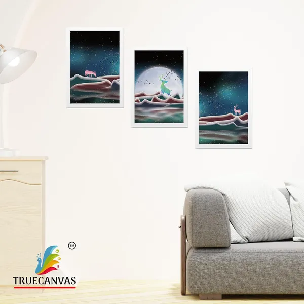 White__Abstract_Canvas_Painting_Set_Of_3_Wall_Hanging_Frame_|_For_Home,_Living_Room_Gallery_&_Office,_White,_Size_13.50_X_19.50_Inch,_Sf042