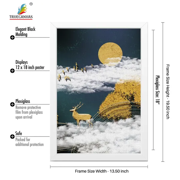 White__Abstract_Canvas_Painting_Set_Of_3_Wall_Hanging_Frame_|_For_Home,_Living_Room_Gallery_&_Office,_White,_Size_13.50_X_19.50_Inch,_Sf045