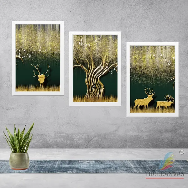 White__Abstract_Canvas_Painting_Set_Of_3_Wall_Hanging_Frame_|_For_Home,_Living_Room_Gallery_&_Office,_White,_Size_13.50_X_19.50_Inch,_Sf047