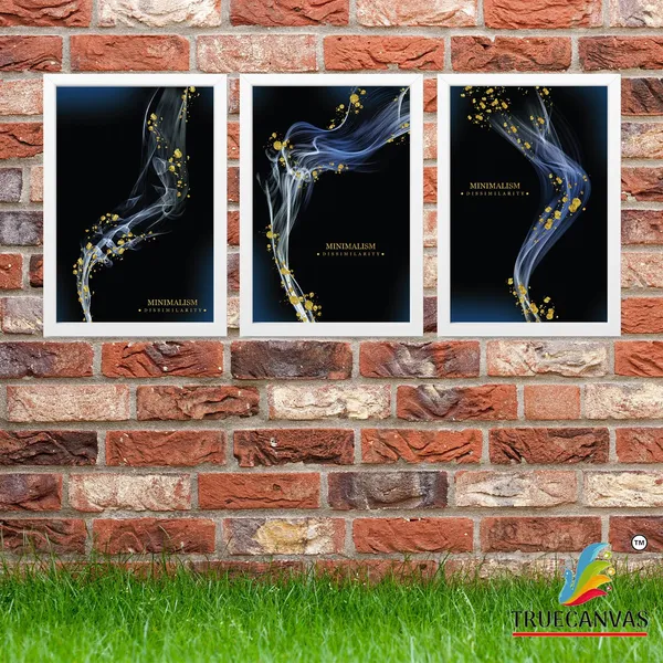 White__Abstract_Canvas_Painting_Set_Of_3_Wall_Hanging_Frame_|_For_Home,_Living_Room_Gallery_&_Office,_White,_Size_13.50_X_19.50_Inch,_Sf049