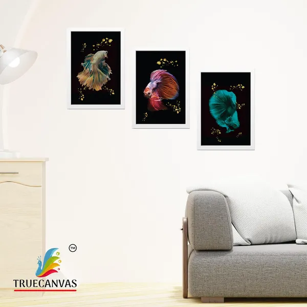 White__Abstract_Canvas_Painting_Set_Of_3_Wall_Hanging_Frame_|_For_Home,_Living_Room_Gallery_&_Office,_White,_Size_13.50_X_19.50_Inch,_Sf052