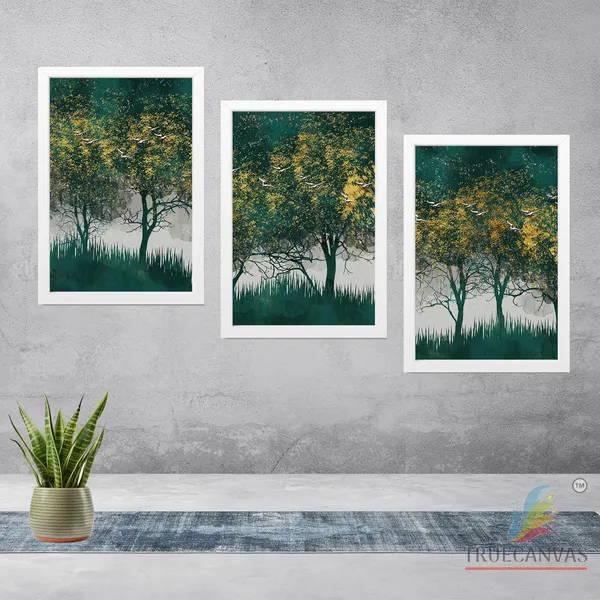 White__Abstract_Canvas_Painting_Set_Of_3_Wall_Hanging_Frame_|_For_Home,_Living_Room_Gallery_&_Office,_White,_Size_13.50_X_19.50_Inch,_Sf055