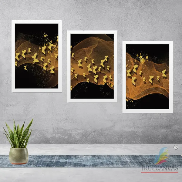 White__Abstract_Canvas_Painting_Set_Of_3_Wall_Hanging_Frame_|_For_Home,_Living_Room_Gallery_&_Office,_White,_Size_13.50_X_19.50_Inch,_Sf058