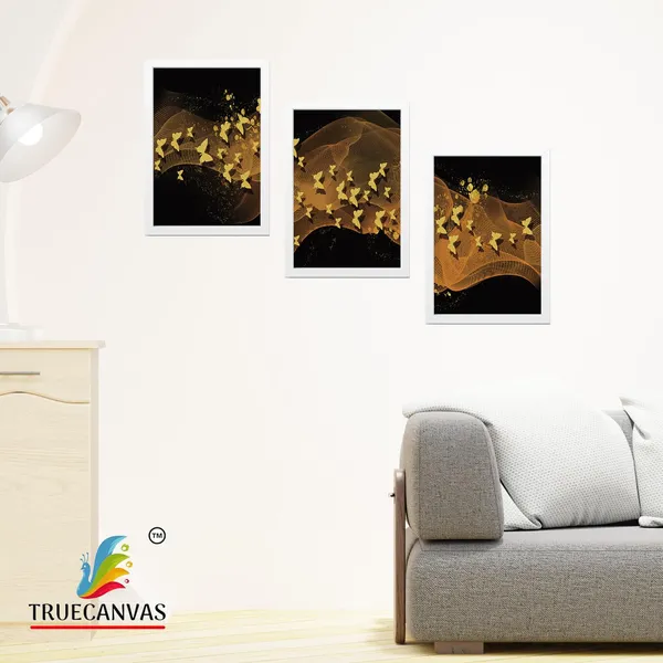 White__Abstract_Canvas_Painting_Set_Of_3_Wall_Hanging_Frame_|_For_Home,_Living_Room_Gallery_&_Office,_White,_Size_13.50_X_19.50_Inch,_Sf058