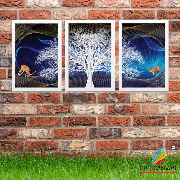 White__Abstract_Canvas_Painting_Set_Of_3_Wall_Hanging_Frame_|_For_Home,_Living_Room_Gallery_&_Office,_White,_Size_13.50_X_19.50_Inch,_Sf059
