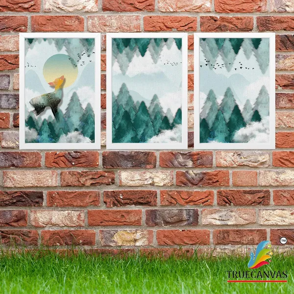 White__Abstract_Canvas_Painting_Set_Of_3_Wall_Hanging_Frame_|_For_Home,_Living_Room_Gallery_&_Office,_White,_Size_13.50_X_19.50_Inch,_Sf060