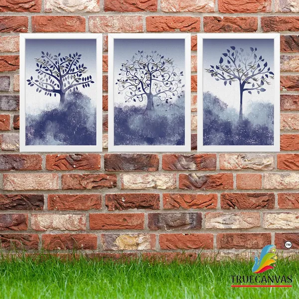 White__Abstract_Canvas_Painting_Set_Of_3_Wall_Hanging_Frame_|_For_Home,_Living_Room_Gallery_&_Office,_White,_Size_13.50_X_19.50_Inch,_Sf063