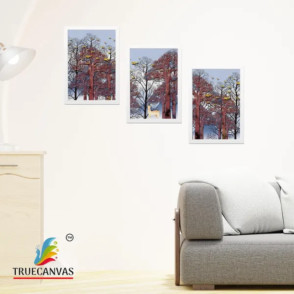 White__Abstract_Canvas_Painting_Set_Of_3_Wall_Hanging_Frame_|_For_Home,_Living_Room_Gallery_&_Office,_White,_Size_13.50_X_19.50_Inch,_Sf067