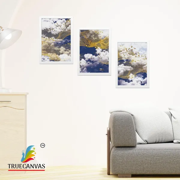 White__Abstract_Canvas_Painting_Set_Of_3_Wall_Hanging_Frame_|_For_Home,_Living_Room_Gallery_&_Office,_White,_Size_13.50_X_19.50_Inch,_Sf071