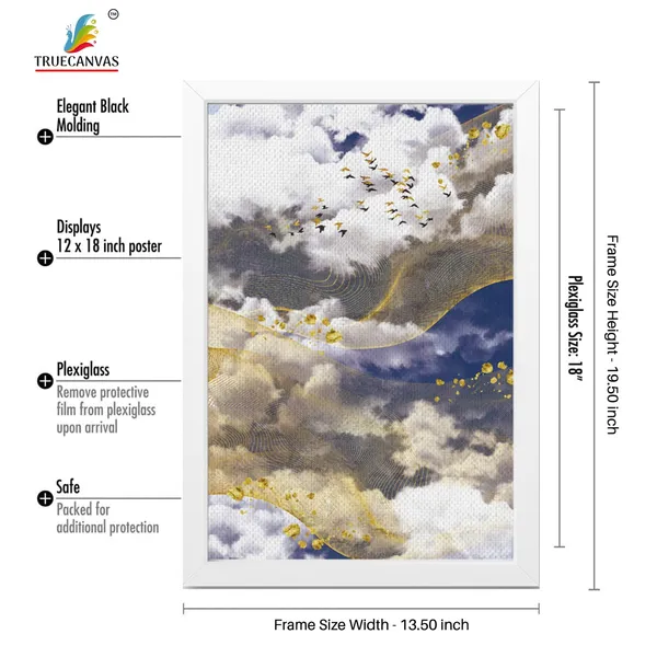 White__Abstract_Canvas_Painting_Set_Of_3_Wall_Hanging_Frame_|_For_Home,_Living_Room_Gallery_&_Office,_White,_Size_13.50_X_19.50_Inch,_Sf071
