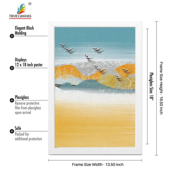 White__Abstract_Canvas_Painting_Set_Of_3_Wall_Hanging_Frame_|_For_Home,_Living_Room_Gallery_&_Office,_White,_Size_13.50_X_19.50_Inch,_Sf073