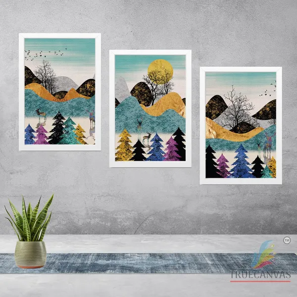 White__Abstract_Canvas_Painting_Set_Of_3_Wall_Hanging_Frame_|_For_Home,_Living_Room_Gallery_&_Office,_White,_Size_13.50_X_19.50_Inch,_Sf076