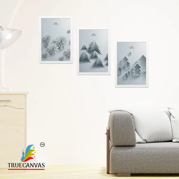 White__Abstract_Canvas_Painting_Set_Of_3_Wall_Hanging_Frame_|_For_Home,_Living_Room_Gallery_&_Office,_White,_Size_13.50_X_19.50_Inch,_Sf078