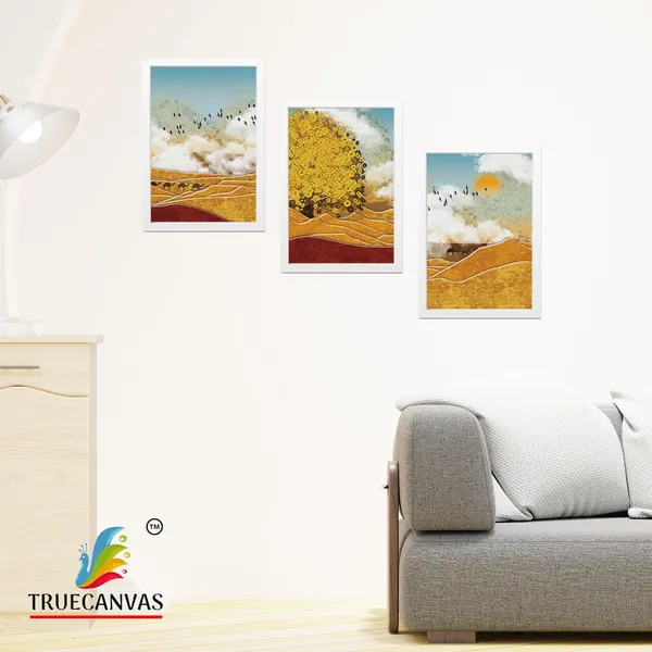 White__Abstract_Canvas_Painting_Set_Of_3_Wall_Hanging_Frame_|_For_Home,_Living_Room_Gallery_&_Office,_White,_Size_13.50_X_19.50_Inch,_Sf080