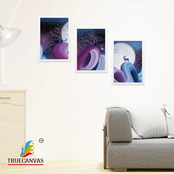 White__Abstract_Canvas_Painting_Set_Of_3_Wall_Hanging_Frame_|_For_Home,_Living_Room_Gallery_&_Office,_White,_Size_13.50_X_19.50_Inch,_Sf081