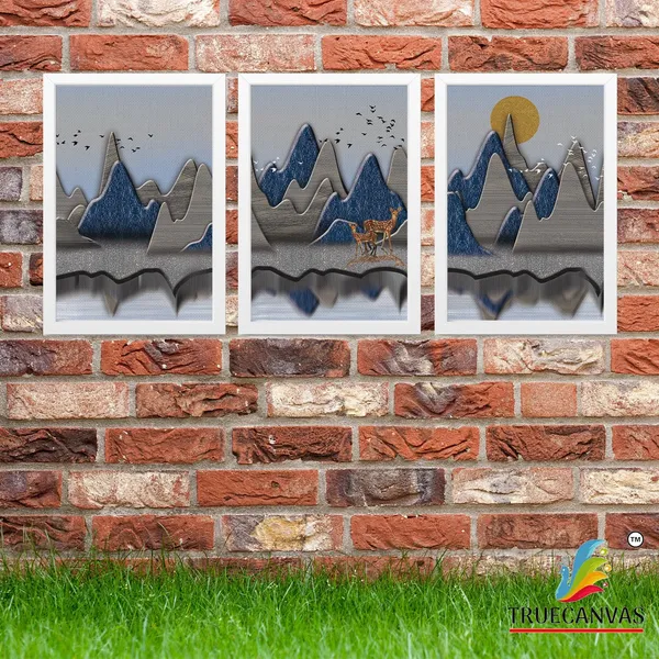White__Abstract_Canvas_Painting_Set_Of_3_Wall_Hanging_Frame_|_For_Home,_Living_Room_Gallery_&_Office,_White,_Size_13.50_X_19.50_Inch,_Sf082