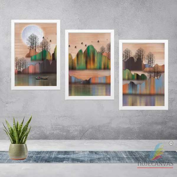 White__Abstract_Canvas_Painting_Set_Of_3_Wall_Hanging_Frame_|_For_Home,_Living_Room_Gallery_&_Office,_White,_Size_13.50_X_19.50_Inch,_Sf084