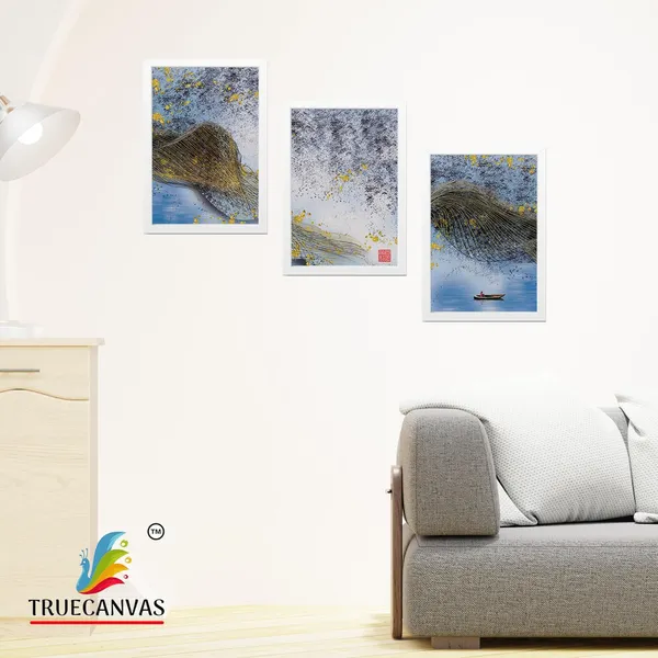 White__Abstract_Canvas_Painting_Set_Of_3_Wall_Hanging_Frame_|_For_Home,_Living_Room_Gallery_&_Office,_White,_Size_13.50_X_19.50_Inch,_Sf087