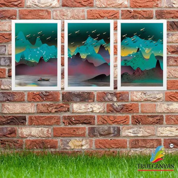 White__Abstract_Canvas_Painting_Set_Of_3_Wall_Hanging_Frame_|_For_Home,_Living_Room_Gallery_&_Office,_White,_Size_13.50_X_19.50_Inch,_Sf088