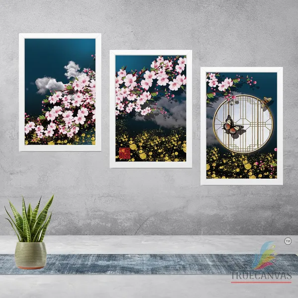 White__Abstract_Canvas_Painting_Set_Of_3_Wall_Hanging_Frame_|_For_Home,_Living_Room_Gallery_&_Office,_White,_Size_13.50_X_19.50_Inch,_Sf090