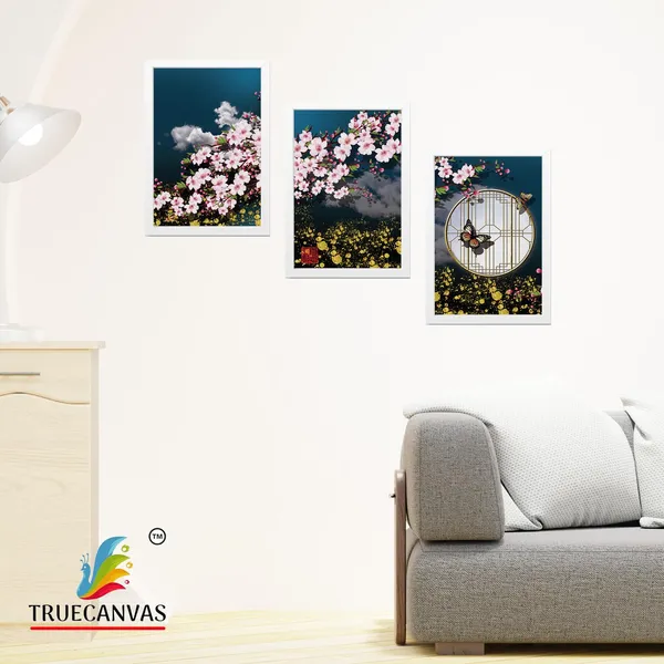 White__Abstract_Canvas_Painting_Set_Of_3_Wall_Hanging_Frame_|_For_Home,_Living_Room_Gallery_&_Office,_White,_Size_13.50_X_19.50_Inch,_Sf090