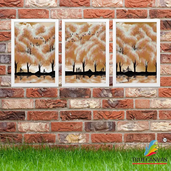 White__Abstract_Canvas_Painting_Set_Of_3_Wall_Hanging_Frame_|_For_Home,_Living_Room_Gallery_&_Office,_White,_Size_13.50_X_19.50_Inch,_Sf098