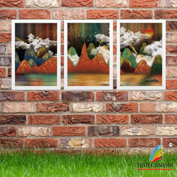 White__Abstract_Canvas_Painting_Set_Of_3_Wall_Hanging_Frame_|_For_Home,_Living_Room_Gallery_&_Office,_White,_Size_13.50_X_19.50_Inch,_Sf101
