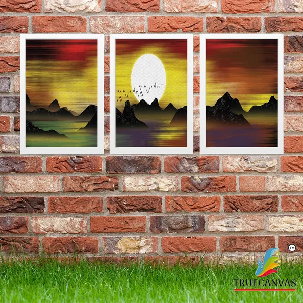 White__Abstract_Canvas_Painting_Set_Of_3_Wall_Hanging_Frame_|_For_Home,_Living_Room_Gallery_&_Office,_White,_Size_13.50_X_19.50_Inch,_Sf105