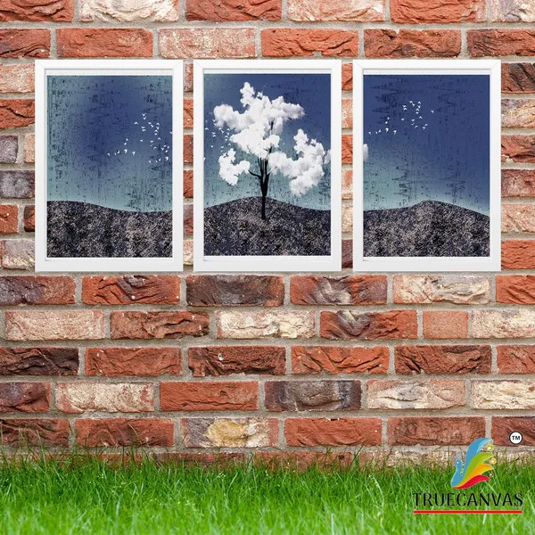 White__Abstract_Canvas_Painting_Set_Of_3_Wall_Hanging_Frame_|_For_Home,_Living_Room_Gallery_&_Office,_White,_Size_13.50_X_19.50_Inch,_Sf106