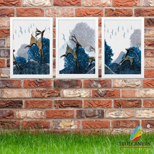 White__Abstract_Canvas_Painting_Set_Of_3_Wall_Hanging_Frame_|_For_Home,_Living_Room_Gallery_&_Office,_White,_Size_13.50_X_19.50_Inch,_Sf107