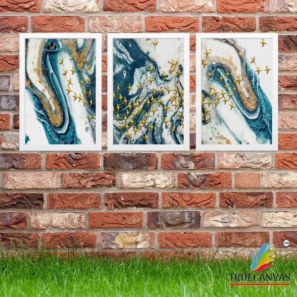 White__Abstract_Canvas_Painting_Set_Of_3_Wall_Hanging_Frame_|_For_Home,_Living_Room_Gallery_&_Office,_White,_Size_13.50_X_19.50_Inch,_Sf108