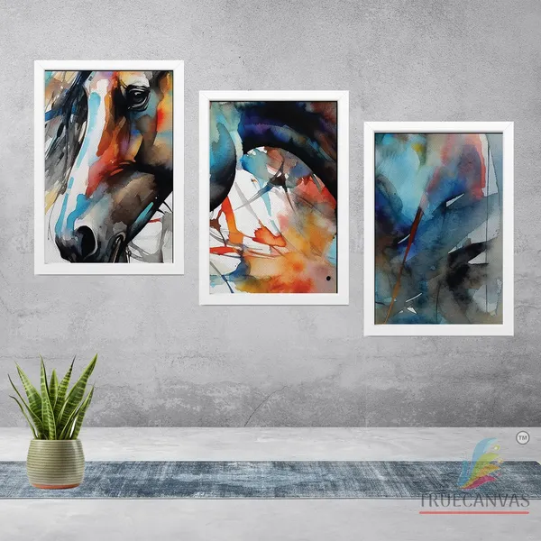 White__Abstract_Canvas_Painting_Set_Of_3_Wall_Hanging_Frame_|_For_Home,_Living_Room_Gallery_&_Office,_White,_Size_13.50_X_19.50_Inch,_Sf111