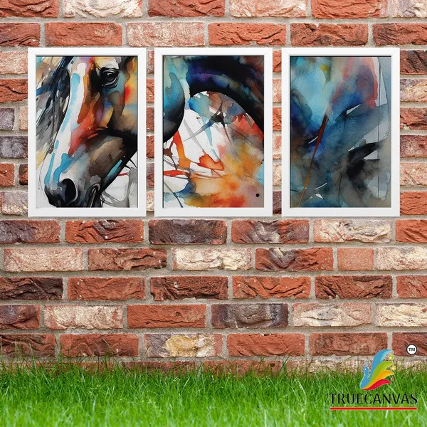 White__Abstract_Canvas_Painting_Set_Of_3_Wall_Hanging_Frame_|_For_Home,_Living_Room_Gallery_&_Office,_White,_Size_13.50_X_19.50_Inch,_Sf111