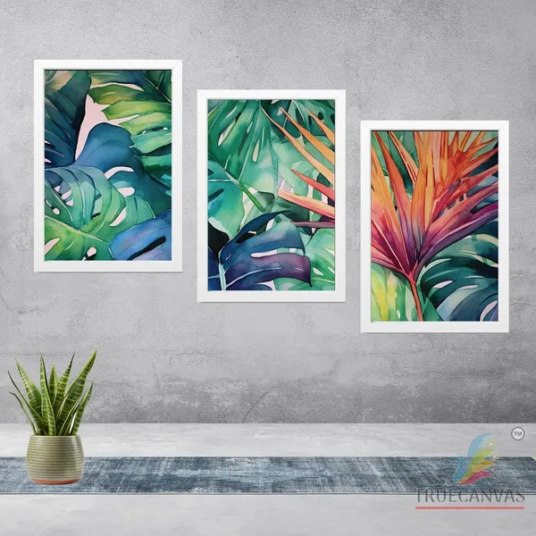 White__Abstract_Canvas_Painting_Set_Of_3_Wall_Hanging_Frame_|_For_Home,_Living_Room_Gallery_&_Office,_White,_Size_13.50_X_19.50_Inch,_Sf112