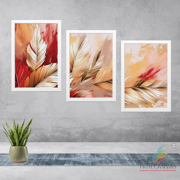 White__Abstract_Canvas_Painting_Set_Of_3_Wall_Hanging_Frame_|_For_Home,_Living_Room_Gallery_&_Office,_White,_Size_13.50_X_19.50_Inch,_Sf115