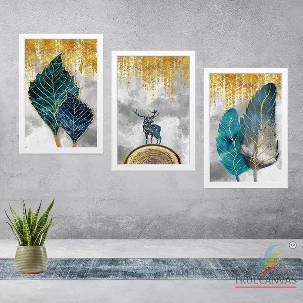 White__Abstract_Canvas_Painting_Set_Of_3_Wall_Hanging_Frame_|_For_Home,_Living_Room_Gallery_&_Office,_White,_Size_13.50_X_19.50_Inch,_Sf117