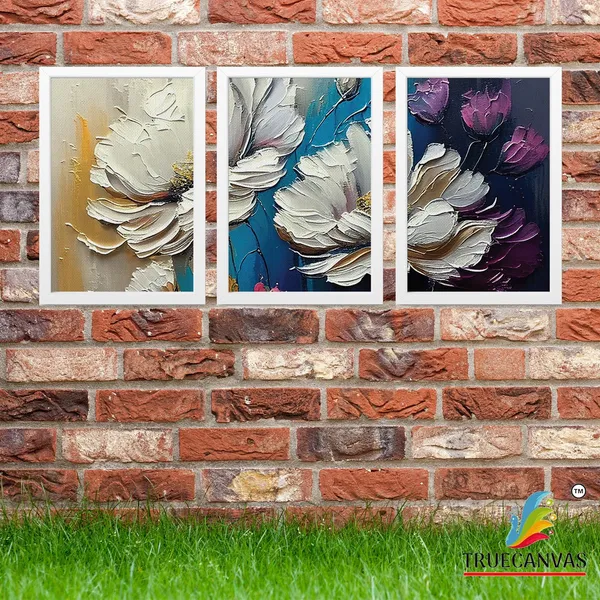 White__Abstract_Canvas_Painting_Set_Of_3_Wall_Hanging_Frame_|_For_Home,_Living_Room_Gallery_&_Office,_White,_Size_13.50_X_19.50_Inch,_Sf120