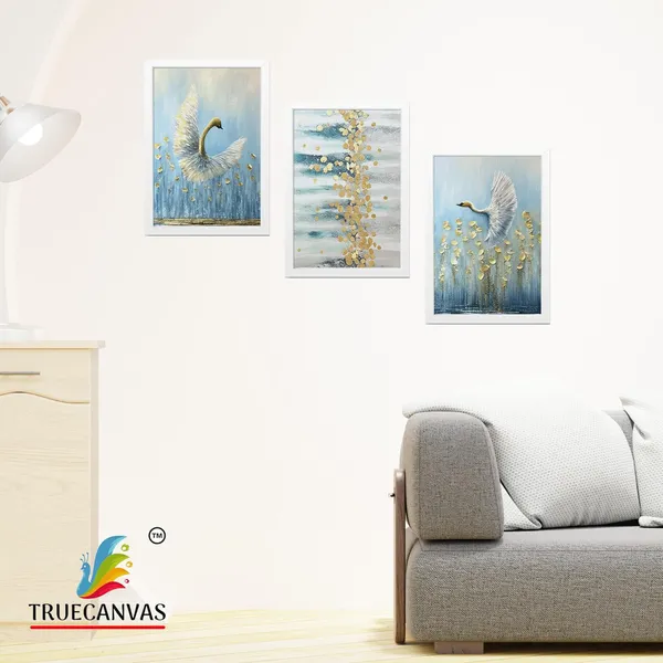 White__Abstract_Canvas_Painting_Set_Of_3_Wall_Hanging_Frame_|_For_Home,_Living_Room_Gallery_&_Office,_White,_Size_13.50_X_19.50_Inch,_Sf122