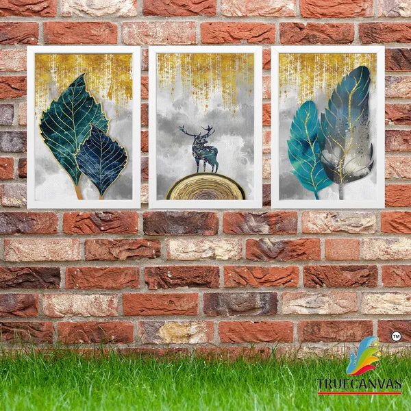 White__Abstract_Canvas_Painting_Set_Of_3_Wall_Hanging_Frame_|_For_Home,_Living_Room_Gallery_&_Office,_White,_Size_13.50_X_19.50_Inch,_Sf124