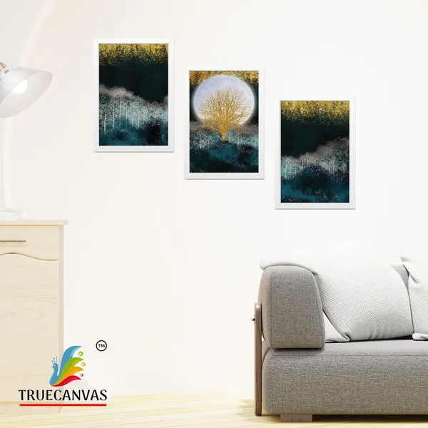 White__Abstract_Canvas_Painting_Set_Of_3_Wall_Hanging_Frame_|_For_Home,_Living_Room_Gallery_&_Office,_White,_Size_13.50_X_19.50_Inch,_Sf128