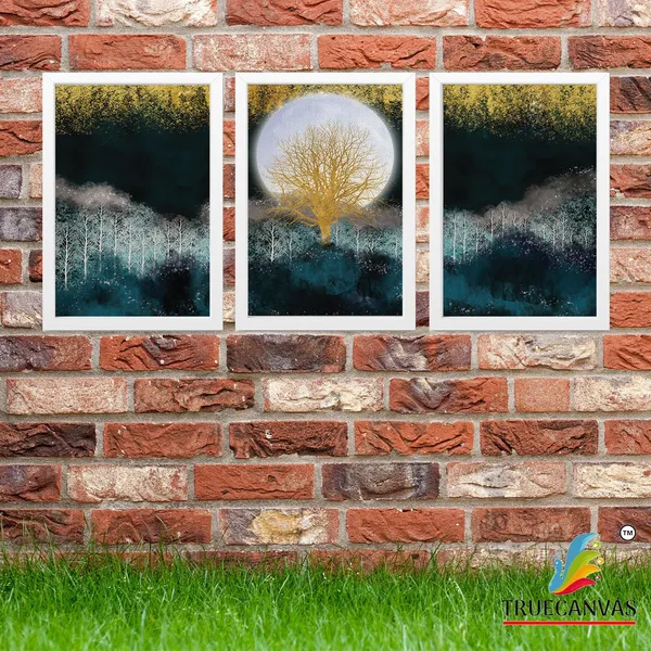 White__Abstract_Canvas_Painting_Set_Of_3_Wall_Hanging_Frame_|_For_Home,_Living_Room_Gallery_&_Office,_White,_Size_13.50_X_19.50_Inch,_Sf128