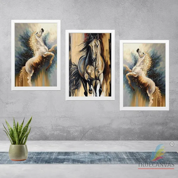 White__Abstract_Canvas_Painting_Set_Of_3_Wall_Hanging_Frame_|_For_Home,_Living_Room_Gallery_&_Office,_White,_Size_13.50_X_19.50_Inch,_Sf145