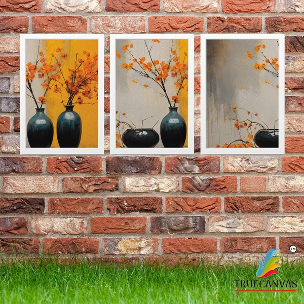 White__Abstract_Canvas_Painting_Set_Of_3_Wall_Hanging_Frame_|_For_Home,_Living_Room_Gallery_&_Office,_White,_Size_13.50_X_19.50_Inch,_Sf149