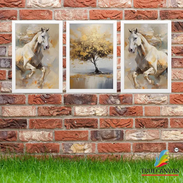 White__Abstract_Canvas_Painting_Set_Of_3_Wall_Hanging_Frame_|_For_Home,_Living_Room_Gallery_&_Office,_White,_Size_13.50_X_19.50_Inch,_Sf151